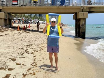 Portable Flotation Device for Swimming