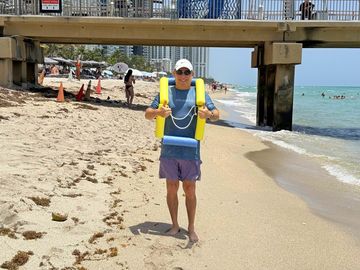 Portable Flotation Device for Swimming