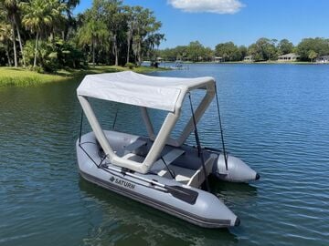 Air Shade on CB290 boat