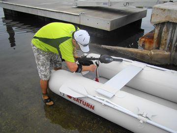 12 Volts 55 Lbs Electric  Outboard