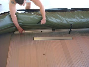 Assembly Of Aluminum Floor