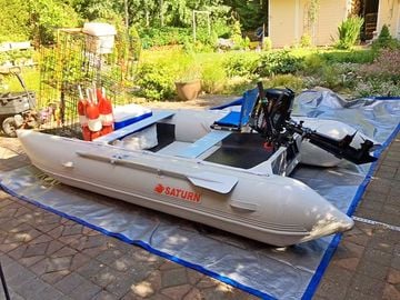 MC365 ready for crabbing.