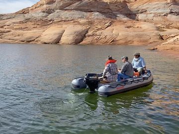 Customer's picture of FB385 boat