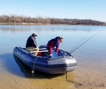 Customer's picture of HD430 boat