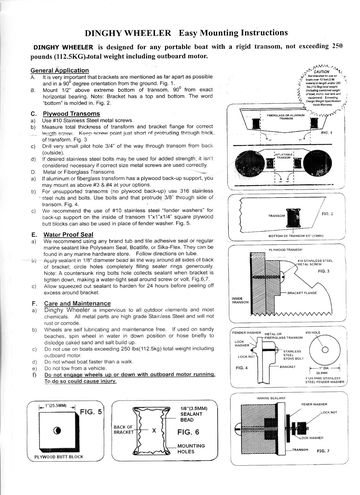 Mounting Instructions