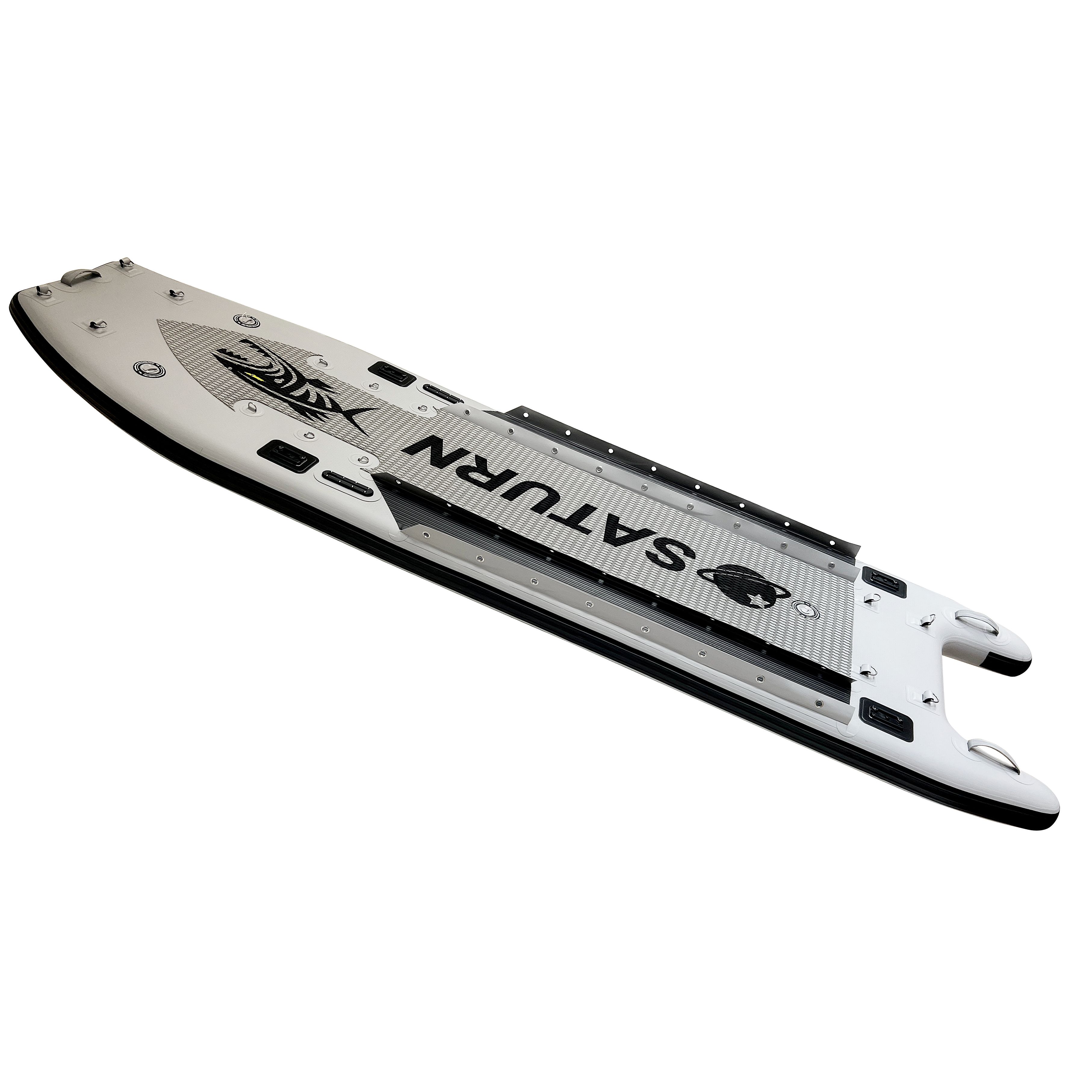 Saturn Xtreme Dual Motor Mount Pro-Angler Inflatable Fishing