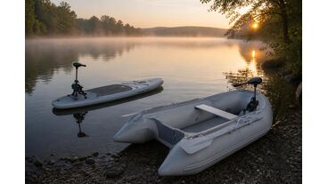 Electric Fin Motors vs Trolling Motors for Kayaks & SUPs