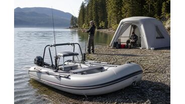 Inflatable Boat Camping Guide: Build a Stable Fishing and Shore-Side Base Camp