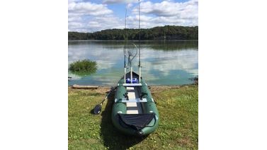 Saturn Inflatable Fishing Kayak