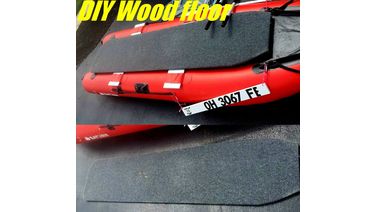 DIY plywood floor for kaboat