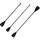 Black SUP paddles