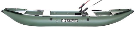 Saturn NEW Inflatable Fishing Kayak FK396N Green