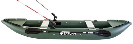 Saturn NEW Inflatable Fishing Kayak FK396N Green