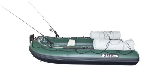 Green Fishing Boat FB300 with aluminum floor