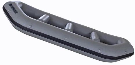 13' River Inflatable Rafts RD385DG dark gray whitewater raft