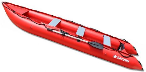 Saturn Inflatable KaBoat SK430R Red