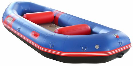 Azzurro Mare Inflatable White Water River Raft - Blue