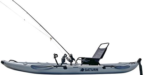 Saturn Pedal Kayak PFK365 with optional rudder installed