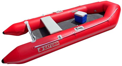 Saturn inflatable budget boats CB330R red