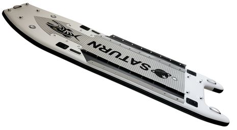 13 ft Xtreme Saturn Extra-Wide Inflatable Fishing Micro Skiff XFSUP380 V2