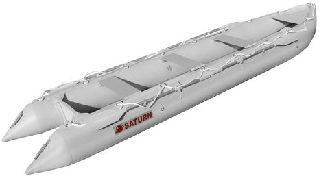 Saturn Inflatable KaBoat SK470G Gray