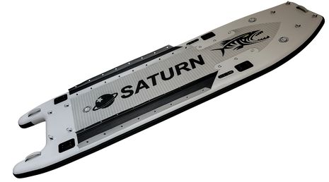 13 ft Xtreme Saturn Extra-Wide Inflatable Fishing Micro Skiff XFSUP380 V2