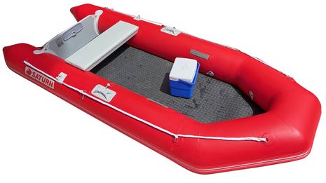 Saturn inflatable budget boats CB330R red