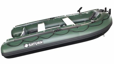 Green Fishing Boat FB300 with aluminum floor