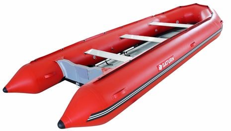 SD518 Inflatable Boat Red