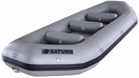 13' River Inflatable Rafts RD385DG dark gray whitewater raft