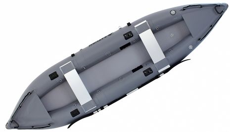 Saturn NEW Inflatable Fishing Kayak FK396DG Dark Gray