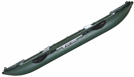 Saturn Inflatable Fishing Kayak FK430N Green