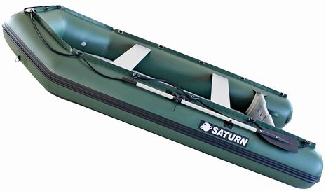 Saturn 11' Extra Wide Inflatable Boat SD330W Green