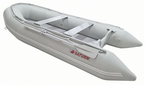 Saturn inflatable boat SD365G Light Gray