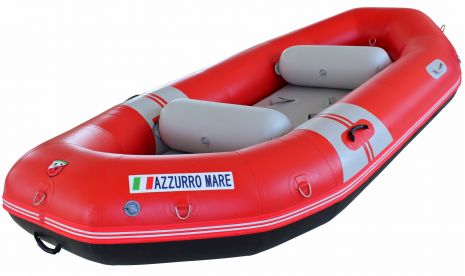 Azzurro Mare River Raft Red