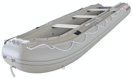 Saturn Heavy Duty Fishing Kayak FKB430 Light Gray