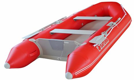 Saturn inflatable budget boats CB330R red