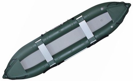 Saturn Inflatable Fishing Kayak FK430N Green