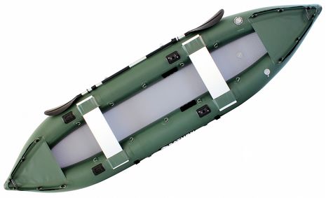 Saturn NEW Inflatable Fishing Kayak FK396N Green