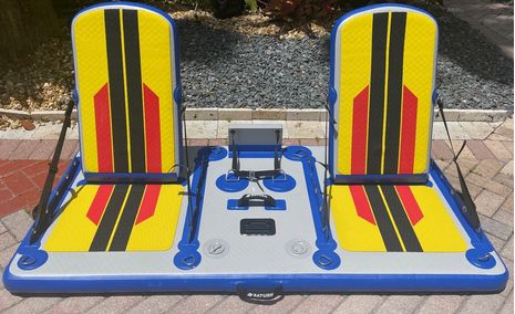 New Catamaran Platform for 2 x SUPs