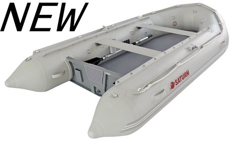 Saturn PRO SD385G V2 Inflatable Boat with Alum Transom.