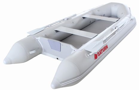 Saturn  Budget Inflatable Boat CB365G Light Gray color