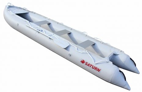 Saturn Inflatable KaBoat SK430G Gray