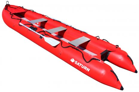 Saturn Inflatable KaBoat SK470R Red
