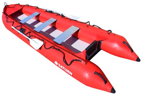 Saturn Inflatable KaBoat SK470R Red