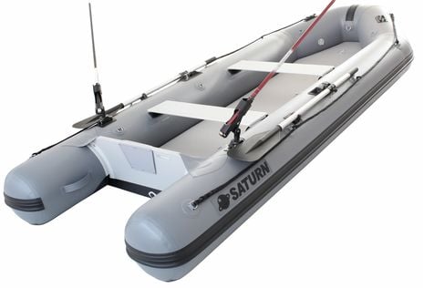 12' Saturn Fishing Inflatable Boats FCB365. Rod holders NOT included.