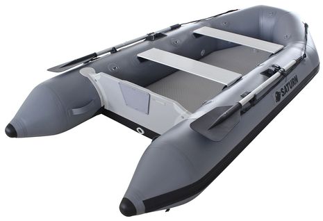 Saturn  Budget Inflatable Boat CB290DG Dark Gray color