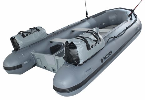 Saturn Inflatable Heavy-Duty Fishing Boat HD430 V2 optional setup