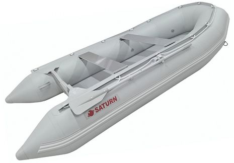Saturn inflatable boat SD365G Light Gray
