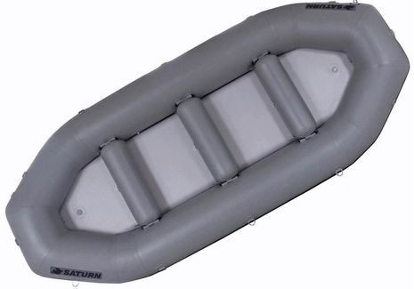 13' River Inflatable Rafts RD385DG dark gray whitewater raft